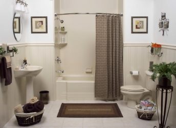 Projetar e terminar o banheiro com painéis de plástico 110+ Foto - maneira rápida e barata de decoração