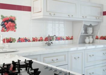 Azulejo para o avental na cozinha (mais de 180 fotos de design): dicas que farão suas paredes ganharem vida