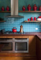 Azulejo para o avental na cozinha (mais de 180 fotos de design): dicas que farão suas paredes ganharem vida