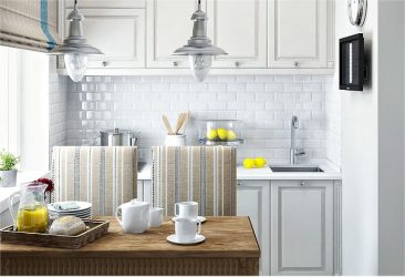 Azulejo para o avental na cozinha (mais de 180 fotos de design): dicas que farão suas paredes ganharem vida