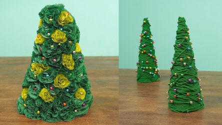 Como fazer uma árvore DIY para o Ano Novo, faça você mesmo? Nós decoramos a casa antes do feriado (mais de 185 fotos)