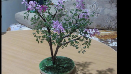 Artesanato feito de miçangas é a base para iniciantes com esquemas (árvores, flores, quadros). Aulas de beleza faça você mesmo (mais de 190 fotos)