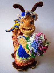 Artesanato feito de miçangas é a base para iniciantes com esquemas (árvores, flores, quadros). Aulas de beleza faça você mesmo (mais de 190 fotos)
