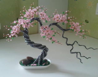 Artesanato feito de miçangas é a base para iniciantes com esquemas (árvores, flores, quadros). Aulas de beleza faça você mesmo (mais de 190 fotos)