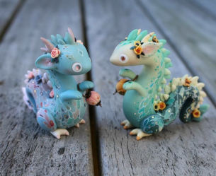 Artesanato de argila faça você mesmo: Um curso curto para iniciantes (100 + Foto). Master classes passo-a-passo (animais, bonecas, brinquedos de Natal)