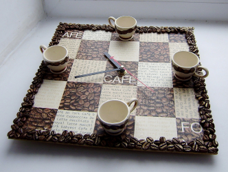 O artesanato mais incomum e interessante de café e grãos de café para 5+. Oficinas fáceis para iniciantes passo a passo (130 + foto)