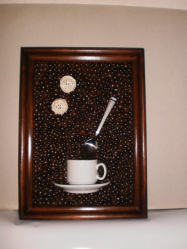 O artesanato mais incomum e interessante de café e grãos de café para 5+. Oficinas fáceis para iniciantes passo a passo (130 + foto)