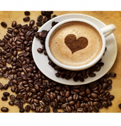 O artesanato mais incomum e interessante de café e grãos de café para 5+. Oficinas fáceis para iniciantes passo a passo (130 + foto)