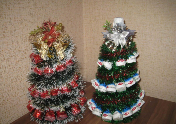 Idéias exclusivas e saborosas: Presentes de doces do-it-yourself. 90+ (fotos) de doces e artesanato original para o novo ano de 2019. 7 oficinas de luz