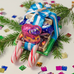Idéias exclusivas e saborosas: Presentes de doces do-it-yourself. 90+ (fotos) de doces e artesanato original para o novo ano de 2019. 7 oficinas de luz