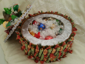Idéias exclusivas e saborosas: Presentes de doces do-it-yourself. 90+ (fotos) de doces e artesanato original para o novo ano de 2019. 7 oficinas de luz