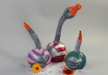 Artesanato de material natural com as próprias mãos (+185 Foto). Seu filho pode fazer isso!