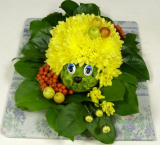 Crafts from natural material with their own hands (+185 Photo). Your child can do this!