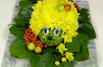 Crafts from natural material with their own hands (+185 Photo). Your child can do this!