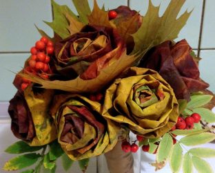 Artesanato de material natural com as próprias mãos (+185 Foto). Seu filho pode fazer isso!