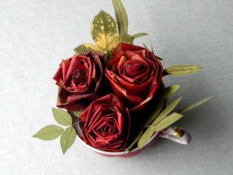Artesanato de material natural com as próprias mãos (+185 Foto). Seu filho pode fazer isso!