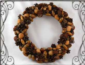 Artesanato de material natural com as próprias mãos (+185 Foto). Seu filho pode fazer isso!
