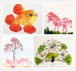 Artesanato de material natural com as próprias mãos (+185 Foto).Seu filho pode fazer isso!
