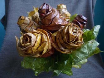 Artesanato de material natural com as próprias mãos (+185 Foto). Seu filho pode fazer isso!