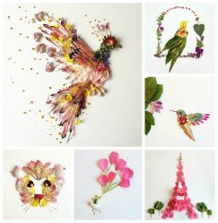 Artesanato de materiais naturais do-it-yourself para todos os gostos