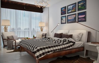 تصميم عصري للمفرش على السرير في غرفة النوم - جميل وأنيق (170+ صورة)