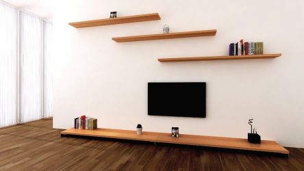 Como fazer prateleiras no interior da sala com as próprias mãos? (230+ fotos) Uma seleção de ideias bonitas e modernas