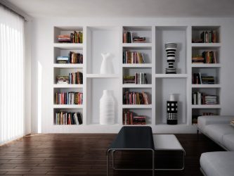 Como fazer prateleiras no interior da sala com as próprias mãos? (230+ fotos) Uma seleção de ideias bonitas e modernas