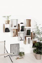 Como fazer prateleiras no interior da sala com as próprias mãos? (230+ fotos) Uma seleção de ideias bonitas e modernas
