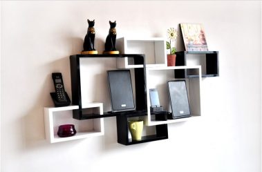 Como fazer prateleiras no interior da sala com as próprias mãos? (230+ fotos) Uma seleção de ideias bonitas e modernas