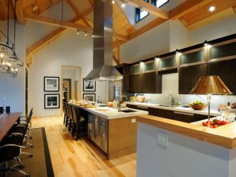Qual é o melhor teto da cozinha? 180+ Fotos As opções mais modernas