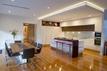 Qual é o melhor teto da cozinha? 180+ Fotos As opções mais modernas