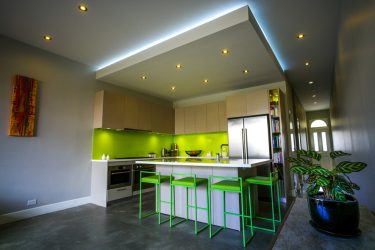 Qual é o melhor teto da cozinha? 180+ Fotos As opções mais modernas