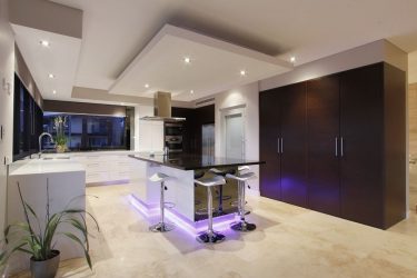 Qual é o melhor teto da cozinha? 180+ Fotos As opções mais modernas