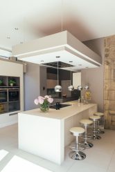 Qual é o melhor teto da cozinha? 180+ Fotos As opções mais modernas