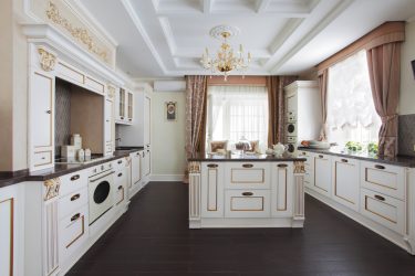 Qual é o melhor teto da cozinha? 180+ Fotos As opções mais modernas