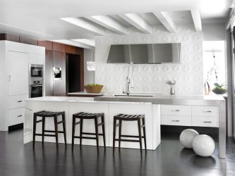 Qual é o melhor teto da cozinha? 180+ Fotos As opções mais modernas