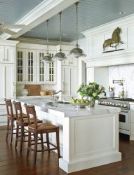 Qual é o melhor teto da cozinha? 180+ Fotos As opções mais modernas