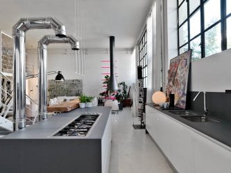 Qual é o melhor teto da cozinha? 180+ Fotos As opções mais modernas