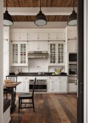 Qual é o melhor teto da cozinha? 180+ Fotos As opções mais modernas
