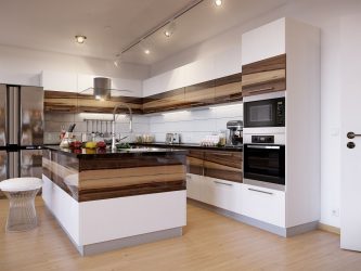 Qual é o melhor teto da cozinha? 180+ Fotos As opções mais modernas