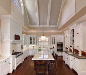 Qual é o melhor teto da cozinha? 180+ Fotos As opções mais modernas