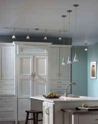 Qual é o melhor teto da cozinha? 180+ Fotos As opções mais modernas
