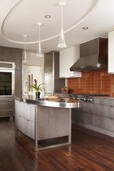 Qual é o melhor teto da cozinha? 180+ Fotos As opções mais modernas