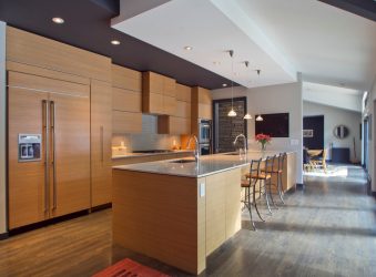 Qual é o melhor teto da cozinha? 180+ Fotos As opções mais modernas