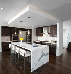 Qual é o melhor teto da cozinha? 180+ Fotos As opções mais modernas