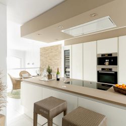 Qual é o melhor teto da cozinha? 180+ Fotos As opções mais modernas
