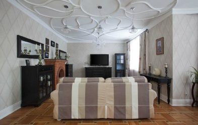 Como escolher e colar o plinto do teto: 180+ (Fotos) Desenhos para diferentes tetos