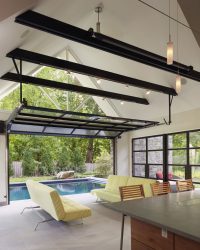 Belos projetos de casa de um andar com um terraço (mais de 175 fotos). Funcionalidades de posicionamento no site