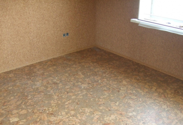Qual é o piso de cortiça no interior? 100+ (foto) solução bem sucedida. Por que escolher ele?