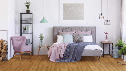 Qual é o piso de cortiça no interior? 100+ (foto) solução bem sucedida. Por que escolher ele?